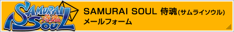 SAMURAI SOUL メールフォーム